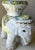 Mid 20th Century Whimsical Mid 20th-Century Highly Glazed Earthenware Elephant Garden Stool / Plant Stand For Sale - Image 5 of 18