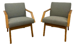 Vintage Danish Lounge Chairs, 1960, Set of 2