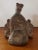 Circa 1880 Chinese Earthenware Clay Musician Playing Guqin Figure Folk Sculpture (Qing Dynasty) For Sale - Image 4 of 6