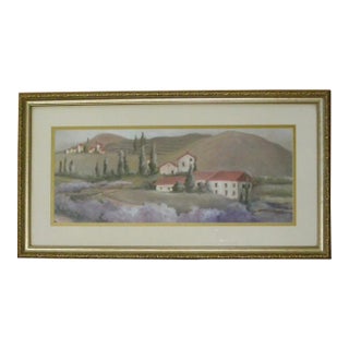 Landscape Painting by C. Robinson ~ "Lavender" For Sale