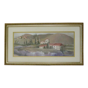 Landscape Painting by C. Robinson ~ "Lavender"