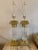 Vintage Oversized Brass and Crystal Lamps- a Pair For Sale - Image 11 of 11
