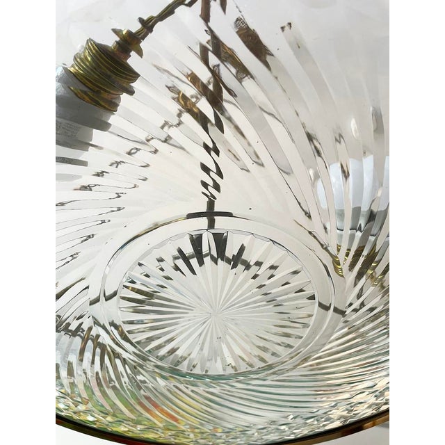 19th Century Crystal Chandelier with Leaves For Sale - Image 12 of 13