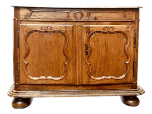 Louis XIV Style Sideboard in Walnut, 19th Century