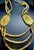Indian MCM Jewelry: Tribal Talismanic Necklace With Hollow Body Brass Hirz Pendants and Mixed Metal Beads From Kashmir, Northern India For Sale - Image 3 of 6