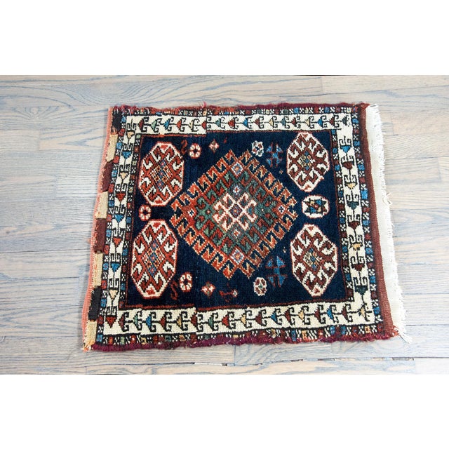 Early 20th Century Persian Qashqai Rug For Sale - Image 16 of 16