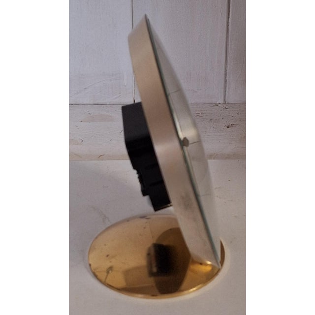 1950s Mid-Century Minimalist Table Clock by Heinrich Möller for Kienzle, 1950s For Sale - Image 5 of 7