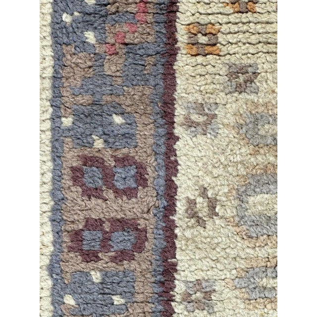 Blue Early 20th Century European Rug from Bobyrugs, 1930s For Sale - Image 8 of 13
