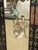 Vintage Chinese Asian Chinoiserie Gold Silver Storage Cabinet Side Table #V23 For Sale - Image 14 of 17