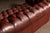 Late 20th Century Tufted Leather Chesterfield Sofa in Burgundy For Sale - Image 11 of 15
