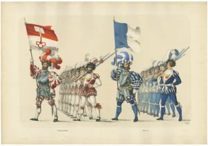 The Cantons Unterwalden and Lucerne, 1855, Print