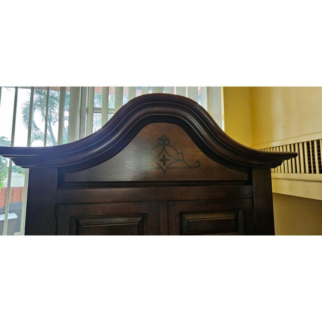 1960s Vintage Drexel, Et Cetera Spanish Style Executive Secretary For Sale - Image 16 of 16