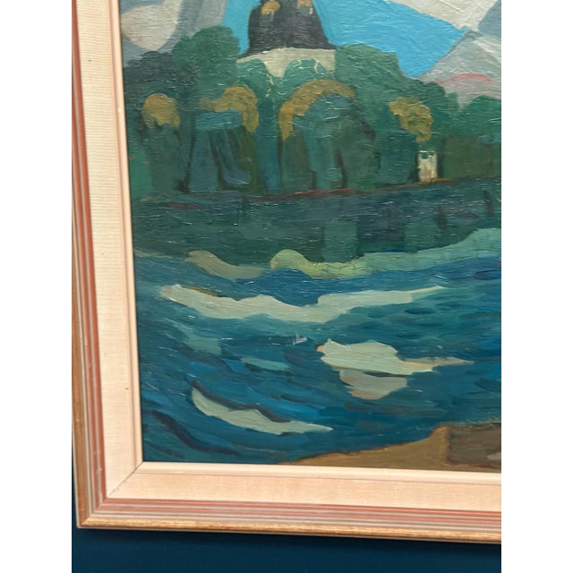 Sven Westman, Filipstad, 1960s, Oil on Panel, Framed For Sale - Image 8 of 18