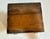 Antique Wood Storage Box With Drawer - Dovetail Joints - Brass Hardware C. 1900 For Sale - Image 11 of 11