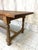 Wood French Oak Farmhouse Refectory Table For Sale - Image 7 of 10