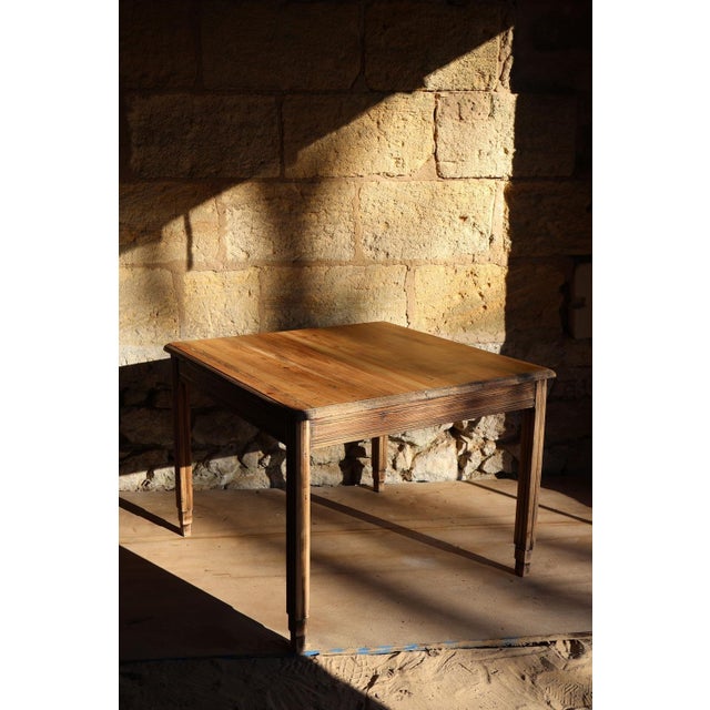 Antique Wooden Table, 1980s For Sale - Image 11 of 11