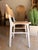 Contemporary Worlds Away Rattan and Wood Counter Stool For Sale - Image 3 of 6