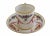 Neoclassical 19th Century Sevres Porcelain Demitasse Cup and Saucer Signed Gift For Sale - Image 3 of 8