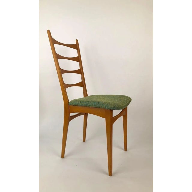 Mid-Century Danish Modern Ladder Back Dining Chairs, 1950s, Set of 6 For Sale - Image 18 of 18