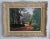 Vintage Original Landscape Oil Painting on Canvas in an Ornate Frame Signed by the Artist, L. Fischer