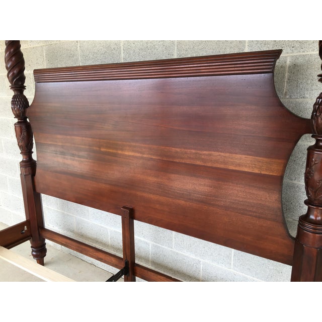 Lexington Palmer Home Collection Mahogany King Size Bed Chairish