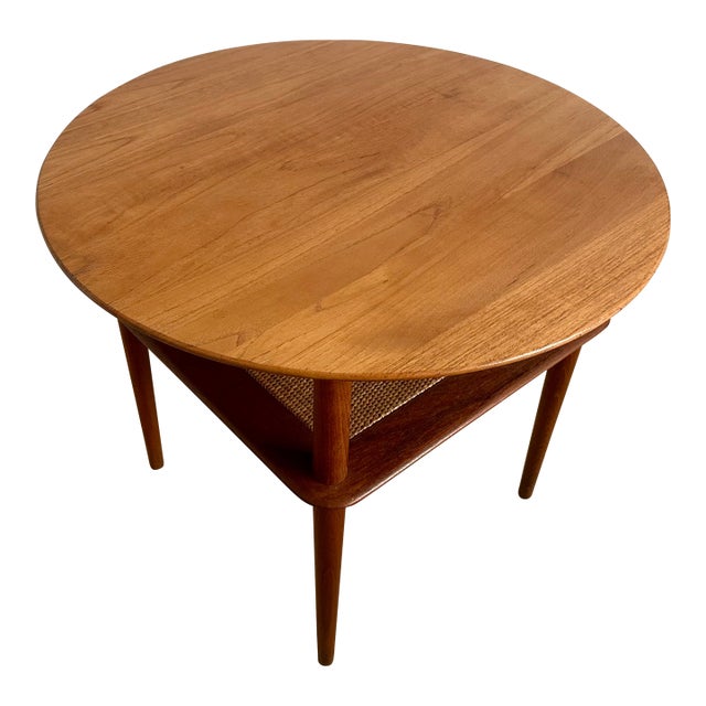 Peter Hvidt France & Son Teak Coffee Occasional Table Danish Mid Century Modern For Sale
