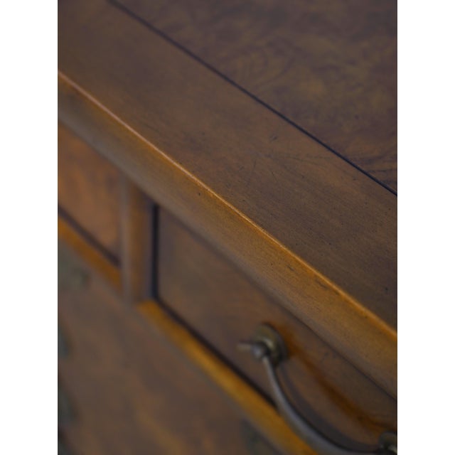 Baker Chinese Style Walnut Credenza Sideboard For Sale - Image 10 of 18