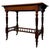 Early 20th Century Antique English Edwardian Walnut Side Table, 1890s For Sale - Image 9 of 10