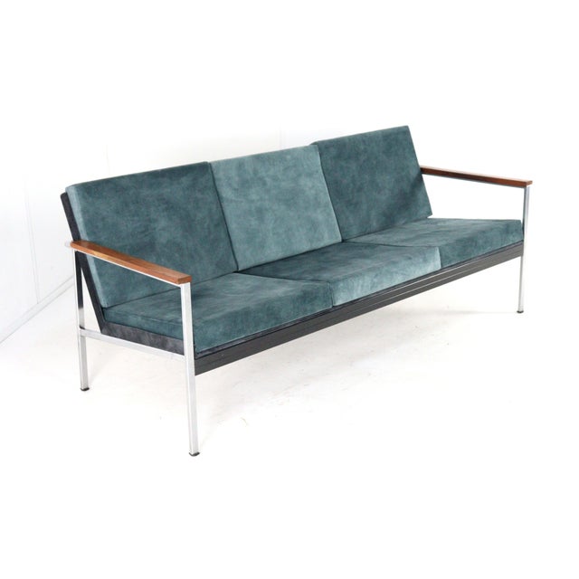 Vintage Model 1741 Sofa by Coen De Vries for Gispen, 1967 For Sale - Image 3 of 17