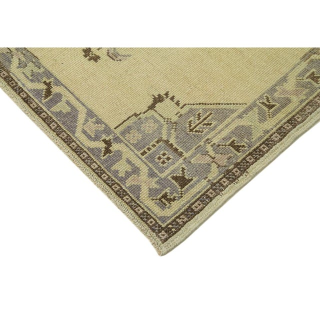 Vintage Handmade Rug For Sale - Image 4 of 7