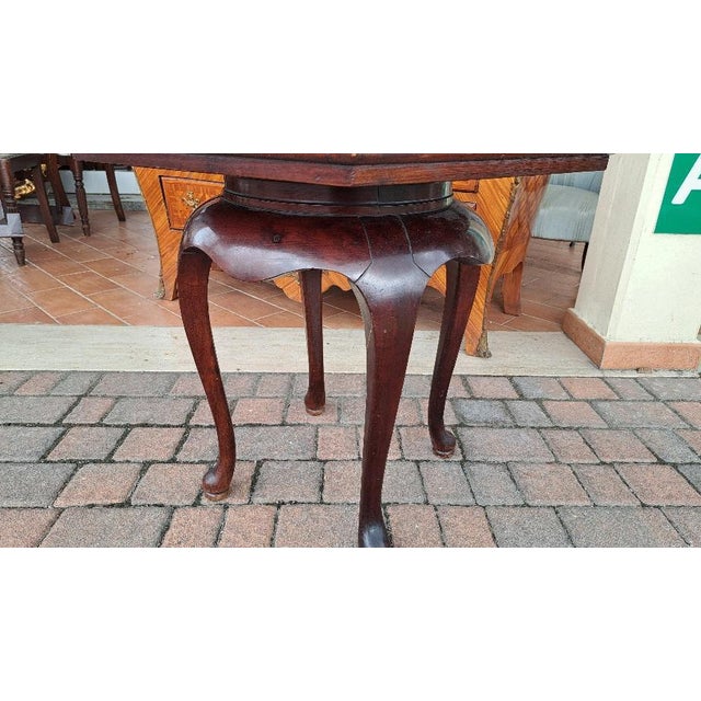 Antique English Hexagonal Coffee Table, 1890s For Sale - Image 3 of 7