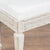 Early 19th Century Swedish Gustavian White Small Bench For Sale - Image 6 of 12