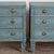 19th Century Swedish Gustavian Blue Painted Chest of Drawers, Pair For Sale - Image 13 of 17
