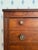 Antique Early 1800s American Neoclassical Cherry Chest of Drawers With Reeded Feet For Sale - Image 4 of 15