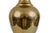 1970s 24" Vintage Mid-Century Modern Brass Vase For Sale - Image 5 of 7