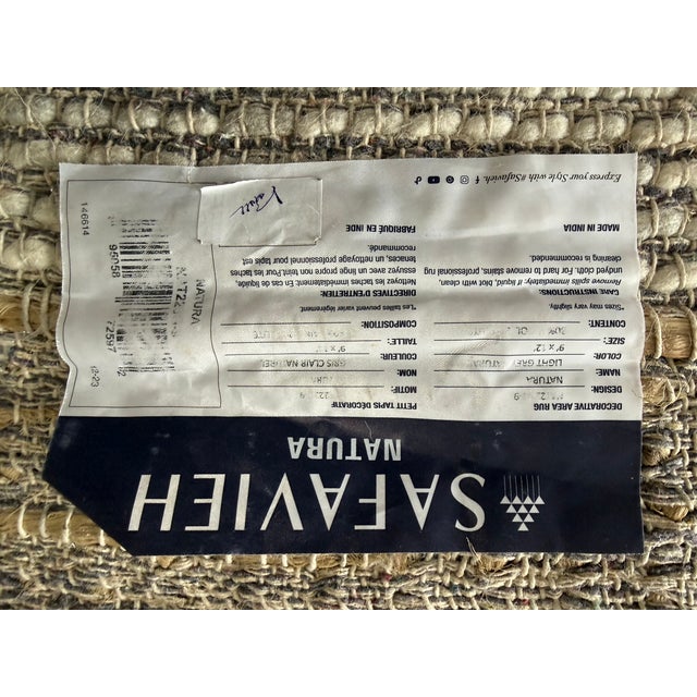 8ft 8in×11ft 11in Safavieh Natura Collection Area Rug For Sale In San Francisco - Image 6 of 12