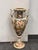 Design Plus Gallery presents an Italian Hand Painted Porcelain Urn from Capodimonte. This monumental porcelain urn...