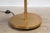 2010s Vintage Italian Brass Floor Lamps With Opaline Ball, Pair Of For Sale - Image 5 of 8