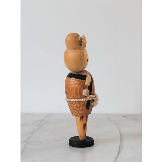 Vintage Mother & Child Kokeshi Doll For Sale In Milwaukee - Image 6 of 9