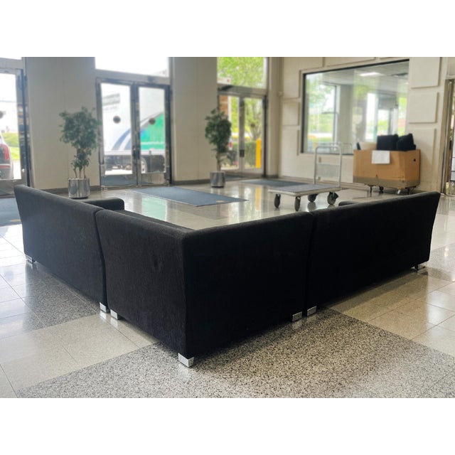 Early 21st Century DellaRobbia Three Piece Sectional Sofa For Sale - Image 5 of 11