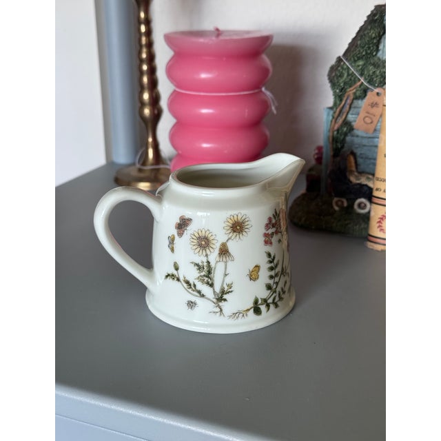 1970s Vintage Portmeirion Botanic Garden Creamer Jug - Blank Base For Sale - Image 5 of 6
