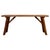 2000 - 2009 Antique Early 20th Century English Pitch Pine Bench For Sale - Image 5 of 9