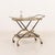 Mid-Century Italian Brass Serving Trolley, 1960s For Sale - Image 6 of 14