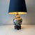 Traditional Late 20th Century Violet Floral Pottery Ginger Jar Table Lamp For Sale - Image 3 of 10