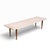 Mid Century Stone and Wood Coffee Table For Sale - Image 10 of 16