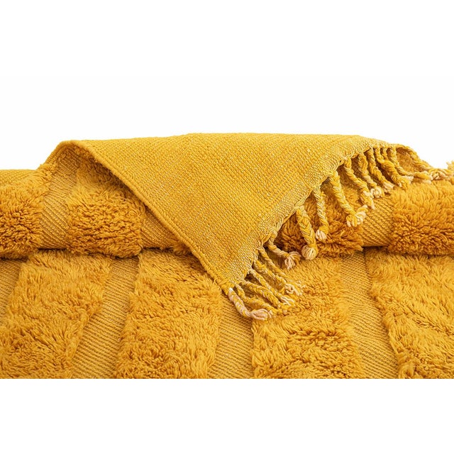 Textile Large Hand-Knotted Wool Rug by Azele Studio For Sale - Image 7 of 9