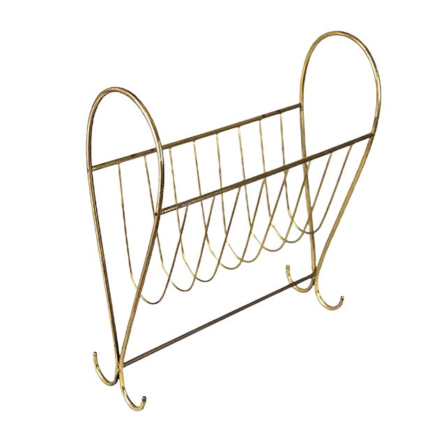 Viennese Magazine Rack, 1950s For Sale
