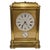Antique Spanish Gilt Bronze Carriage Clock by Peña Y Sobrino, 1890 For Sale - Image 12 of 12