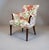 Traditional Carved Mahogany Regency Style Lounge Accent Chair, Floral Upholstery, Usa, 1940's For Sale - Image 3 of 15