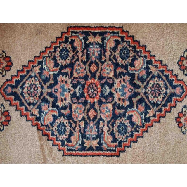 1960s Handmade Vintage Indo-Tabriz Rug For Sale In New York - Image 6 of 10
